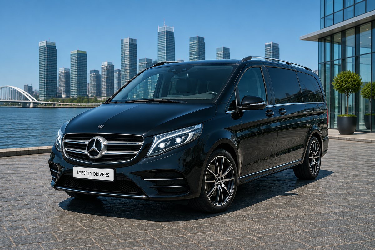 Mercedes Classe V — Van VIP avec chauffeur, Luxembourg